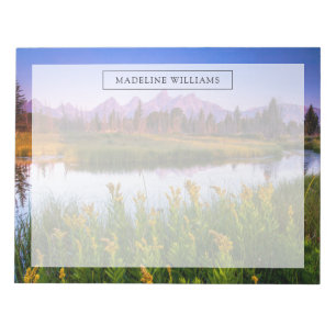 Flowers Grand Teton National Park, Wyoming Notepad