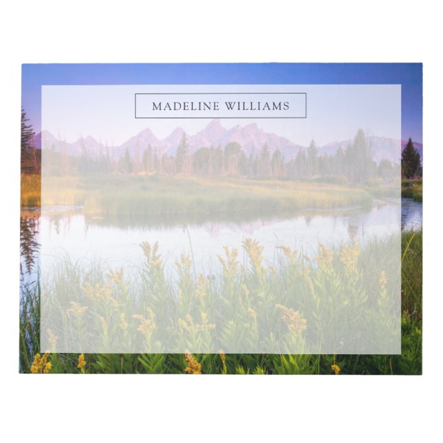 Flowers | Grand Teton National Park, Wyoming Notepad (Front)