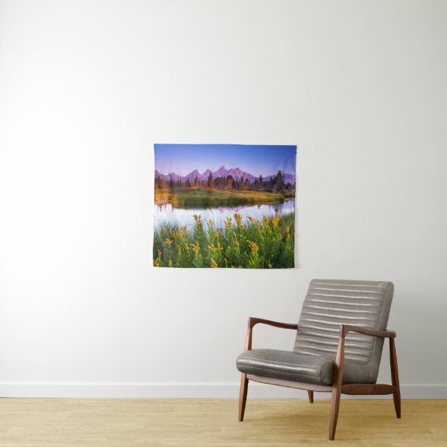Flowers | Grand Teton National Park, Wyoming Tapestry (In Situ (Horizontal))