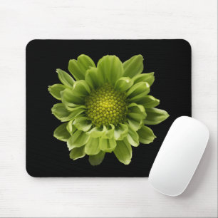 Flowers Green Chrysanthemum Mouse Mat