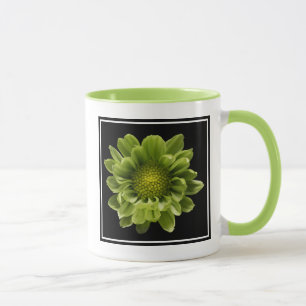 Flowers   Green Chrysanthemum Mug