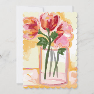 flowers greeting card