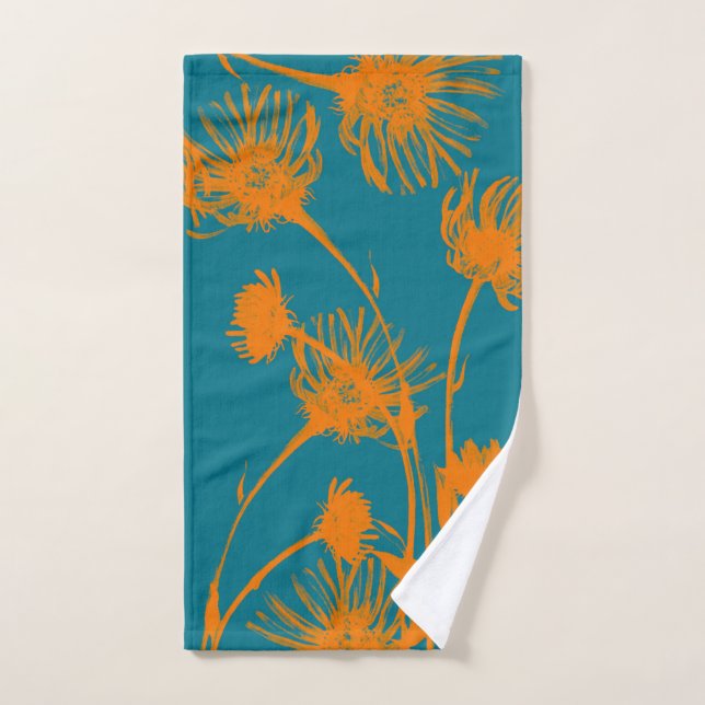 Flowers Hand Towel (Hand Towel)