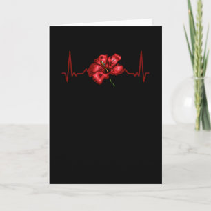 Flowers Hibiscus Blossom Card