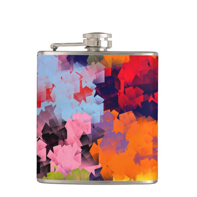 FLOWERS HIP FLASK (Front)