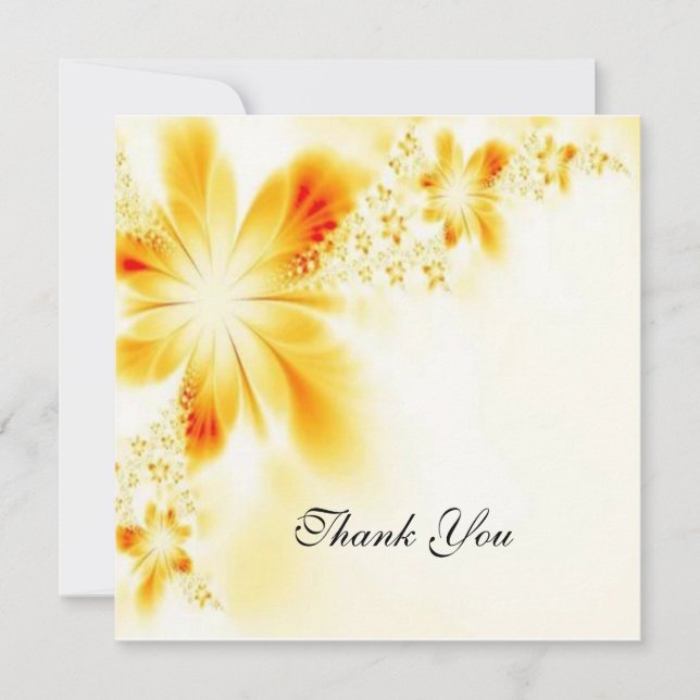 Flowers Holiday Card (Front)