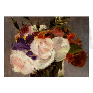 Flowers in a Crystal Vase