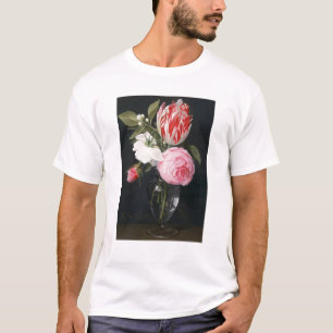 Flowers in a glass vase T-Shirt