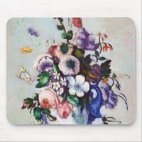 Flowers in a Rococo Vase, Paul Cezanne