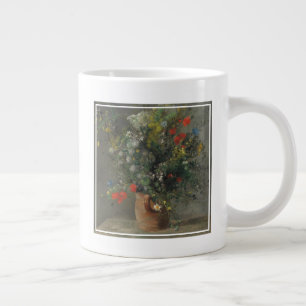 Flowers in a Vase, c.1866 Large Coffee Mug