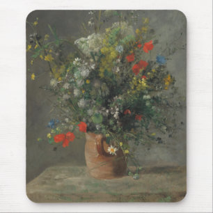 Flowers in a Vase, c.1866 Mouse Mat