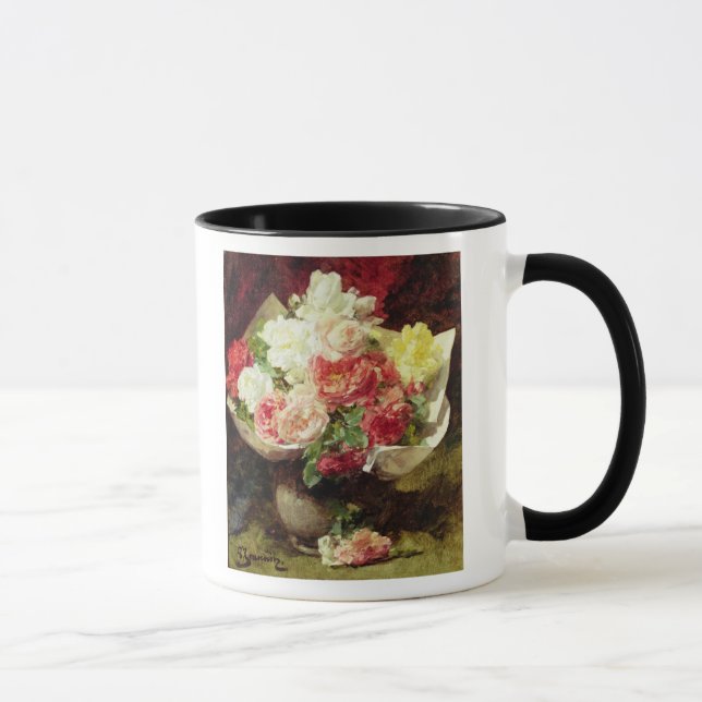 Flowers in a Vase Mug (Right)
