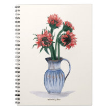 Flowers in a Vase Watercolor