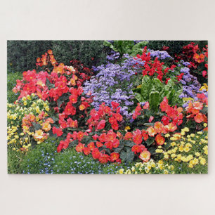 Flowers in Anchorage, Alaska, USA Jigsaw Puzzle