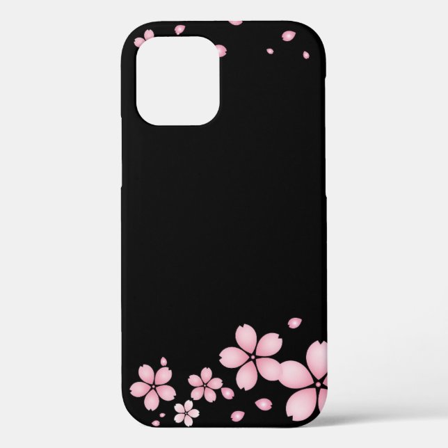 Flowers in black background Case-Mate iPhone case (Back)