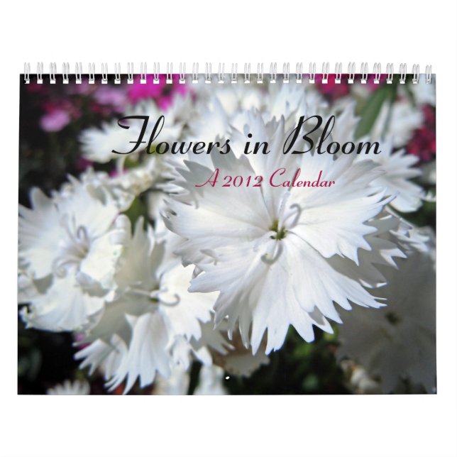 Flowers in Bloom Calendar (Cover)