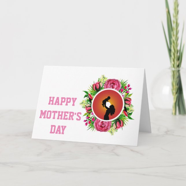 Flowers in Bloom Mother's Day Card (Front)