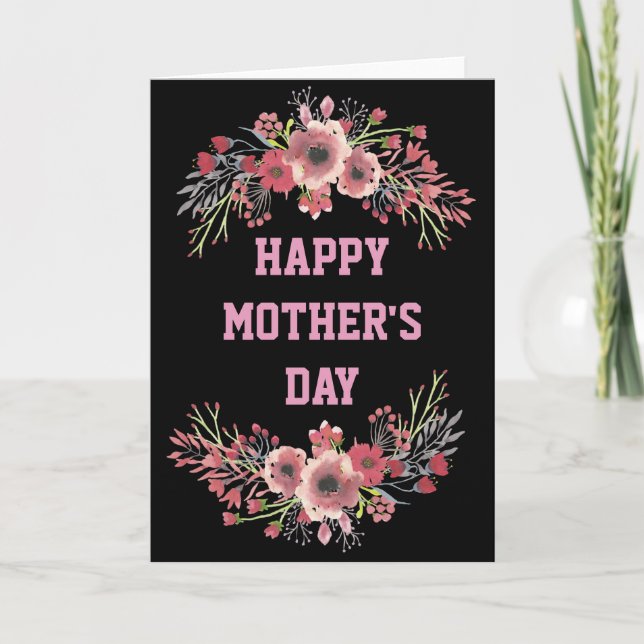 Flowers in Bloom Mother's Day Card (Front)