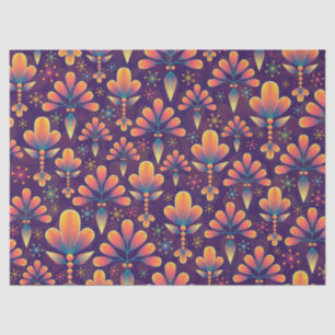 flowers in bloom tissue paper