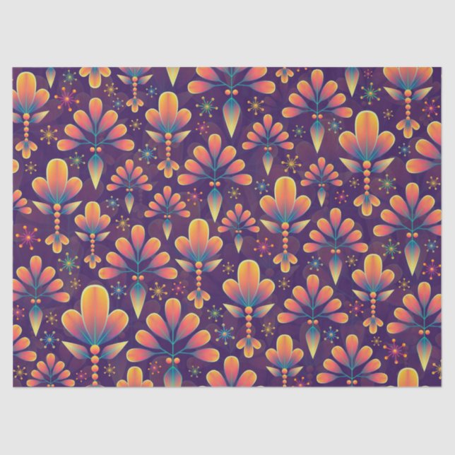 flowers in bloom tissue paper (Front)