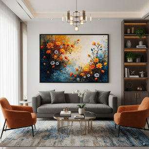 Flowers in Celebration Canvas Print