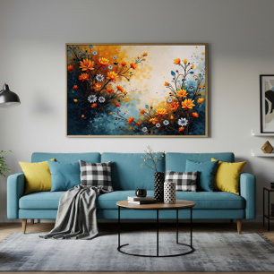 Flowers in Celebration Poster