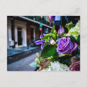 Flowers in da Quarters Postcard
