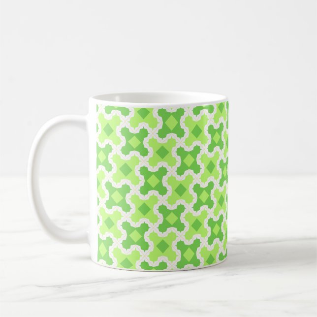 Flowers In Tangerine Coffee Mug (Left)