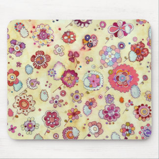 Flowers in the Clouds Mousepad