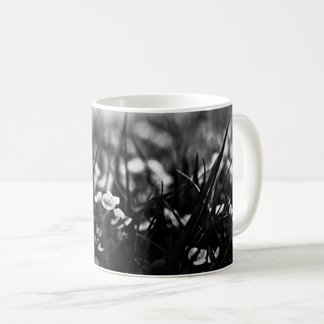 Flowers in the field in spring coffee mug (Front Right)