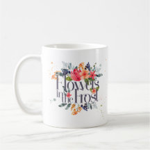 Flowers in the frost Mug for Online Teachers Snow