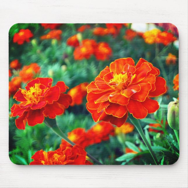 Flowers in the Garden Mouse Mat (Front)