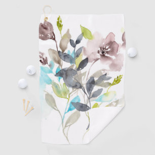 Flowers in the Mix Golf Towel
