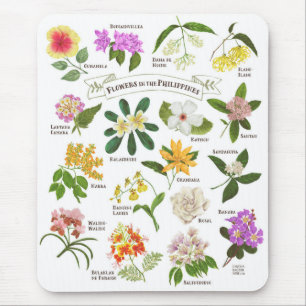 Flowers in the Philippines Mouse Mat