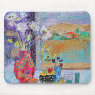 Flowers in the Window 2014 Mouse Mat