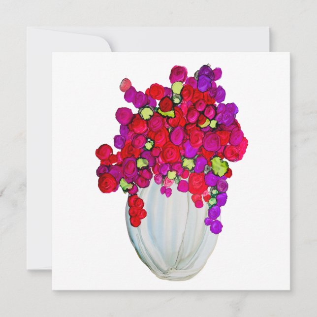 Flowers in Vase (Front)