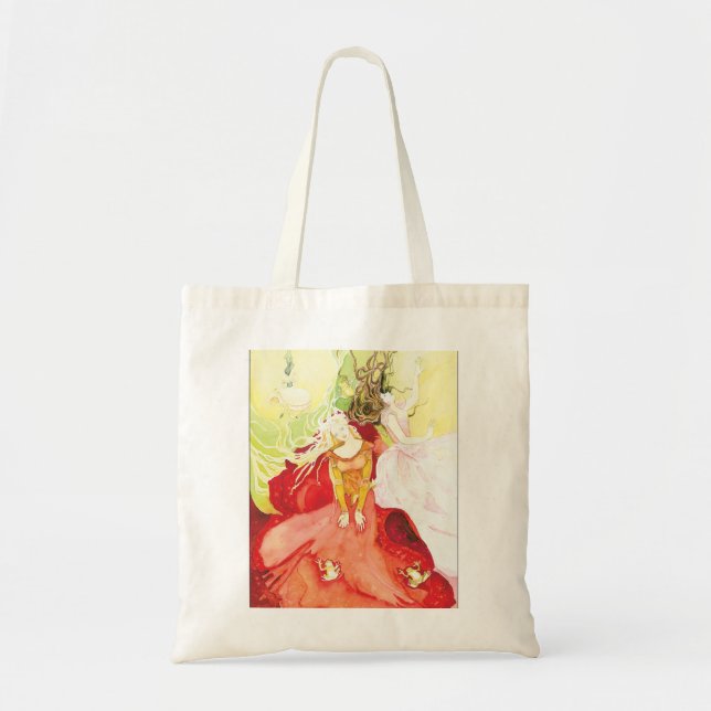 Flowers in Water Tote Bag (Front)