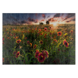 Flowers   Indian Blanket Wildflower Texas Cutting Board
