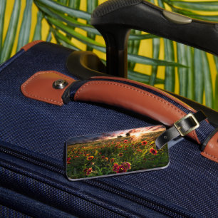 Flowers   Indian Blanket Wildflower Texas Luggage Tag