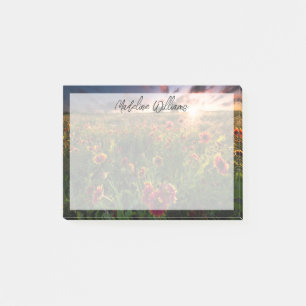 Flowers Indian Blanket Wildflower Texas Post-it Notes