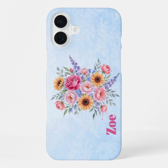 Flowers iPhone Case (Back)