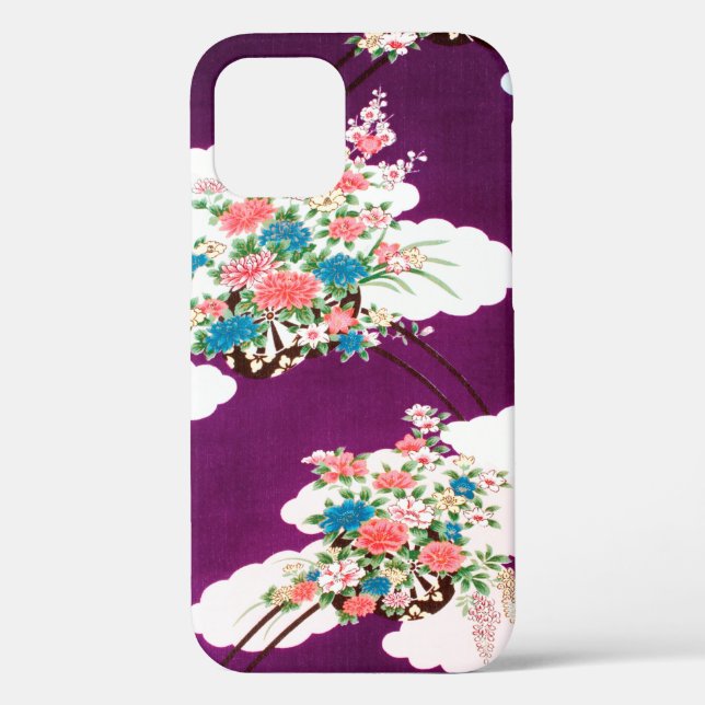 Flowers, Japanese Design Case-Mate iPhone Case (Back)