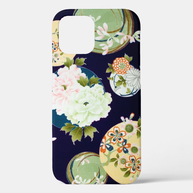Flowers, Japanese Design Case-Mate iPhone Case (Back)