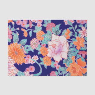 Flowers, Japanese Design Tissue Paper