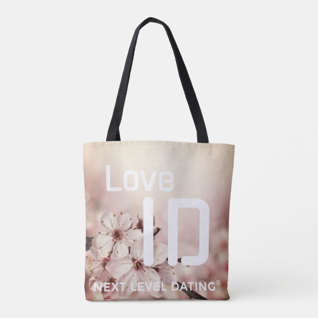 "FLOWERS" Jute carry bag - QR - PURE Collection (Back)