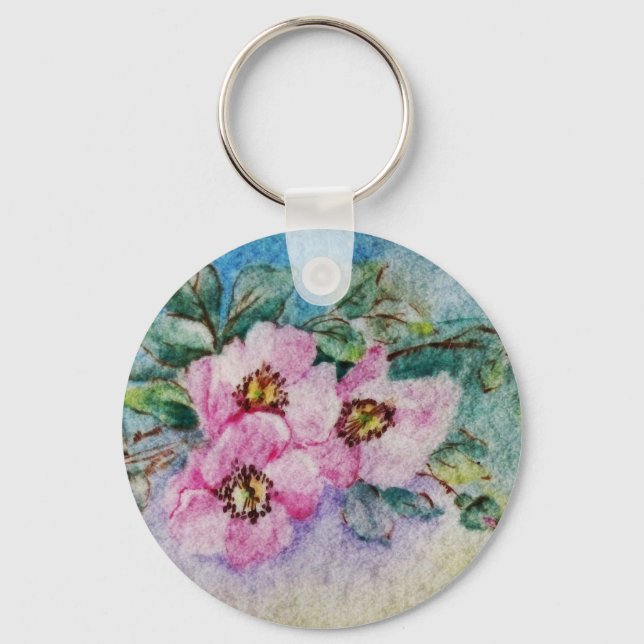 Flowers Key Ring (Front)