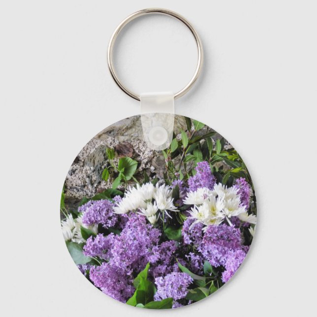 FLOWERS KEY RING (Front)