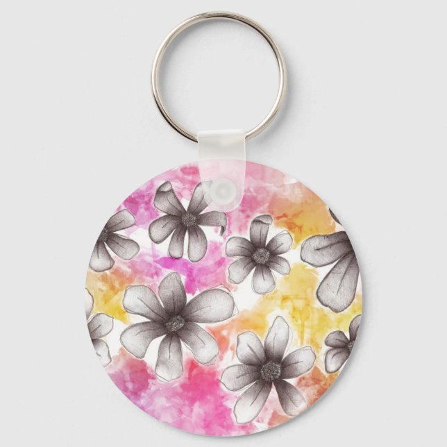 flowers key ring (Front)