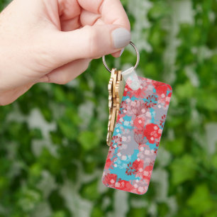 Flowers Key Ring
