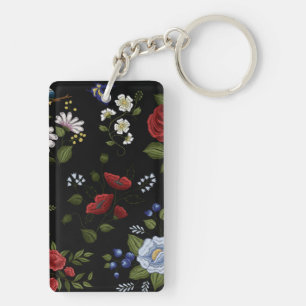Flowers Key Ring